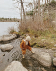 DUGAREE RAIN PANTS - laurel