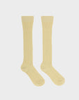 KNEE SOCKS - Light Yellow