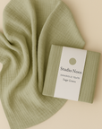 MUSLIN CLOTH 70X70 - sage green