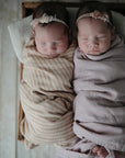 SWADDLE 120x120 - soft mauve