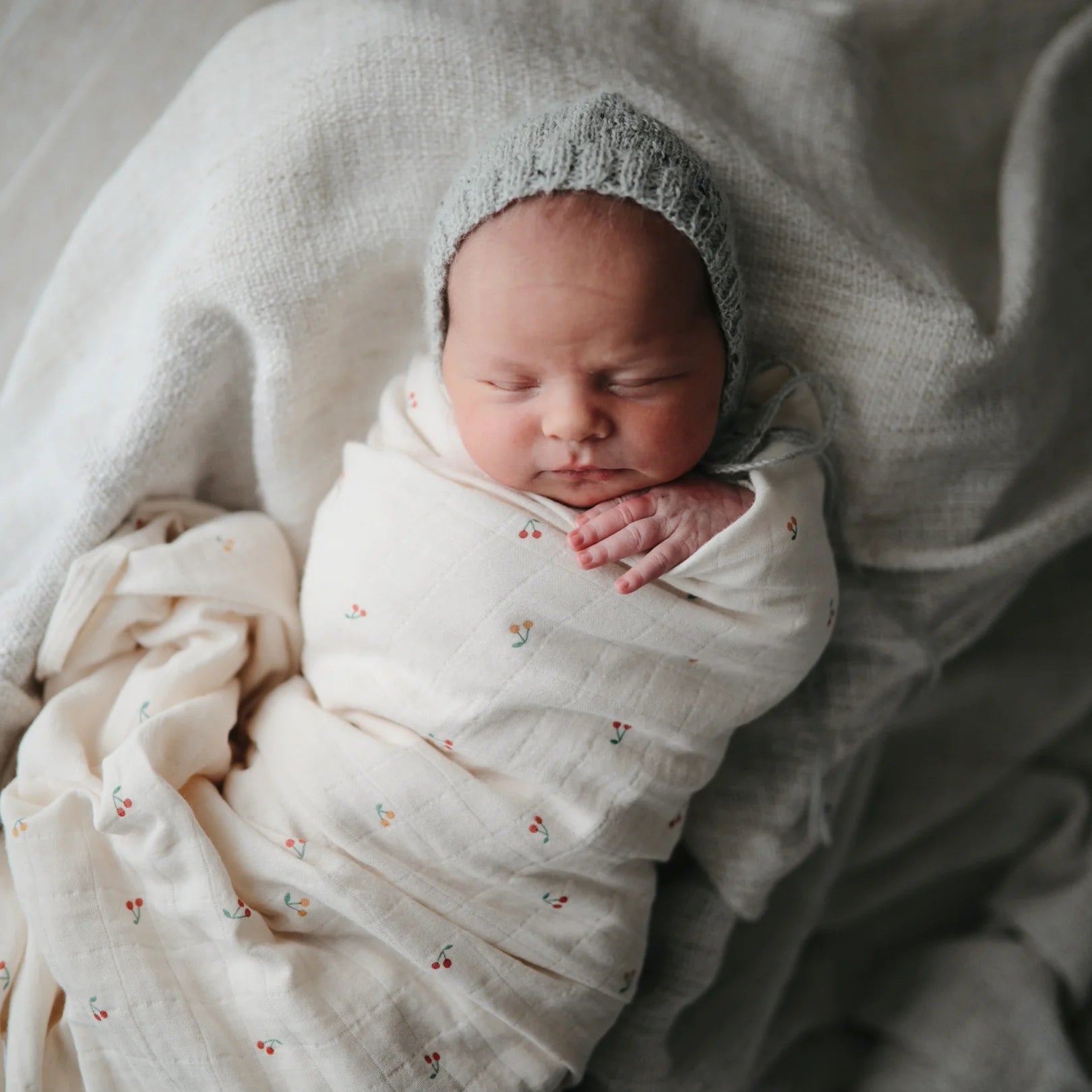 SWADDLE 120x120 - soft mauve