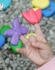 WASKRIJTJES TUIN - set van 6