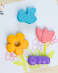 WASKRIJTJES TUIN - set van 6