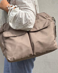 NURSING BAG - feather grey