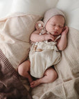SWADDLE 120x120 - pale taupe