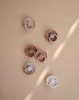 FRIGG BIBS - woodchuck/blush - duo pack