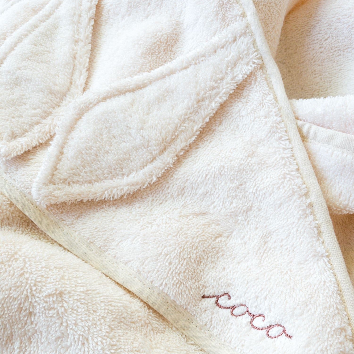 BATH CAPE TERRY MIDI - personaliseerbaar