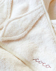 BATH CAPE TERRY MIDI - personaliseerbaar