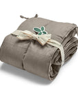BED BUMPER - Dusted brown