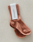 ANKLE SOCKS - terracotta