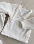 Jacket reversible style KIMONO velours - BEIGE