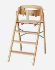 Klapp High Chair - veiligheidsrail oak
