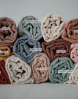 SWADDLE 120x120 - pale taupe