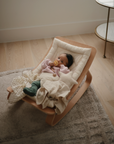 SWADDLE 120x120 - pale taupe