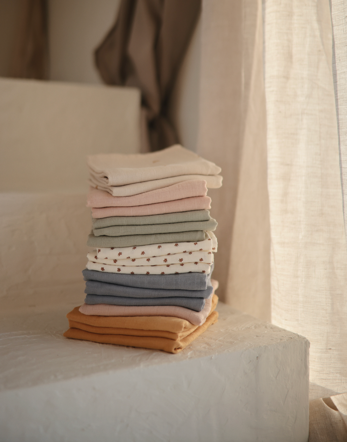 3 PACK MUSLIN CLOTH