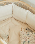 BED BUMPER - Dusted brown