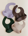 SILICONE BIB - lavender