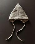 MUSLIN BONNET PIXIE - beige