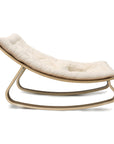 LEVO BABY ROCKER - naturel cover - WALNUT