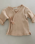 RIB VEST - LATTE