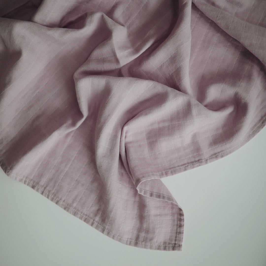 SWADDLE 120x120 - soft mauve