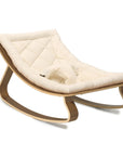 LEVO BABY ROCKER - naturel cover - WALNUT