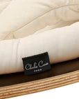LEVO BABY ROCKER - naturel cover - WALNUT