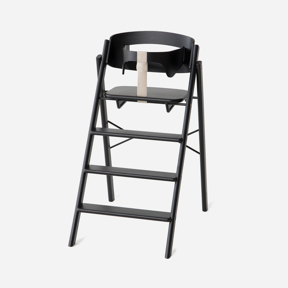 Klapp High Chair zwart - veiligheidsrail