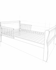 NOBLE VINTAGE KINDERBED - 160X80