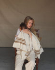 BLANKET GILBERT - mocha