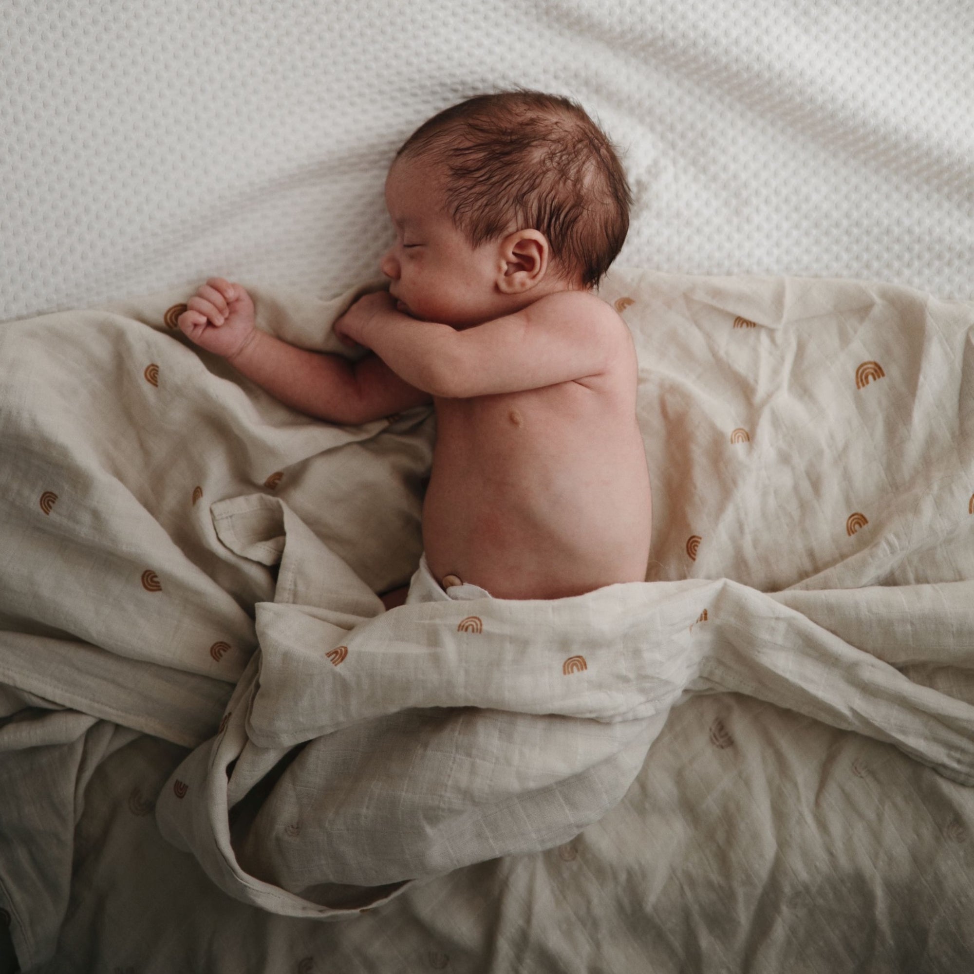 SWADDLE 120x120 - soft mauve