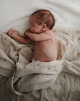 SWADDLE 120x120 - pale taupe