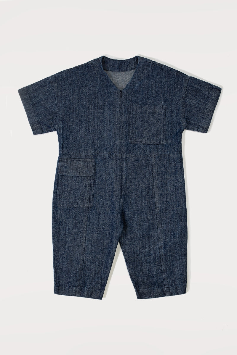 RAE OVERALL DENIM - 12m up to 4y