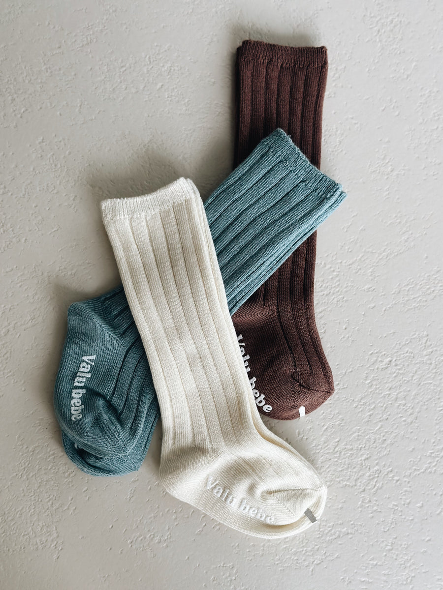 RIB LINE SOCKS - SET VAN 3