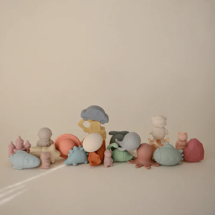 BATH SET 4-PACK - DINO'S