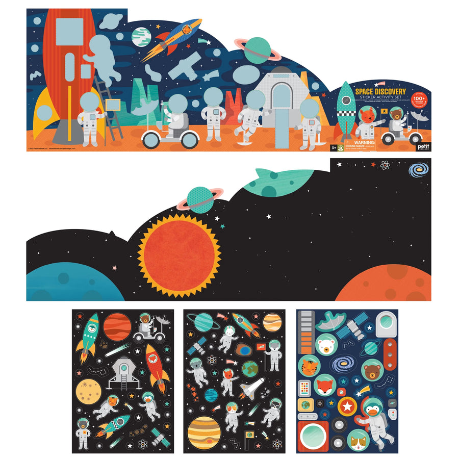 STICKERBOEK - ruimte