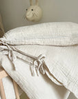 Muslin Junior Bedding - Beige 140x70