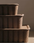 PAPER PULP BOX - LARGE - SET OF 2