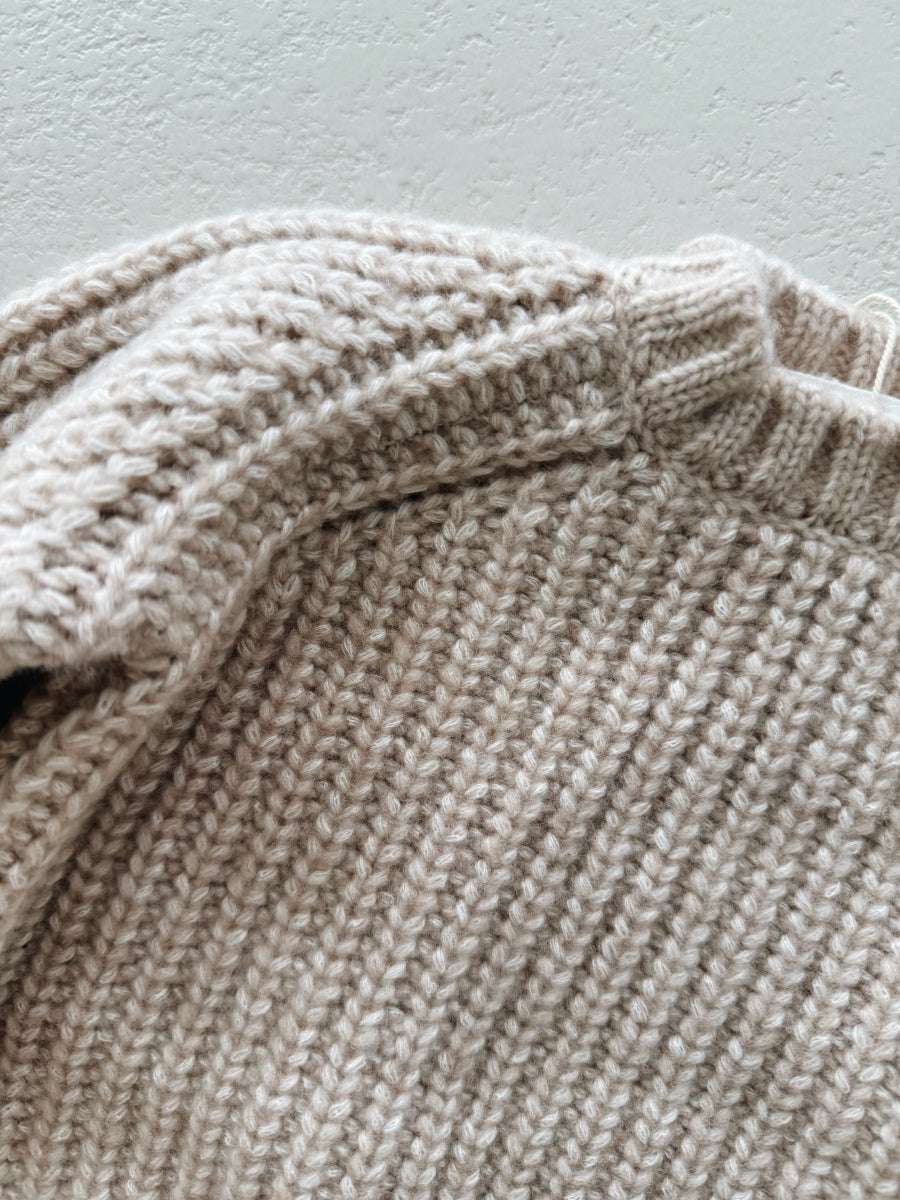 SWEATER WOOL - TAN