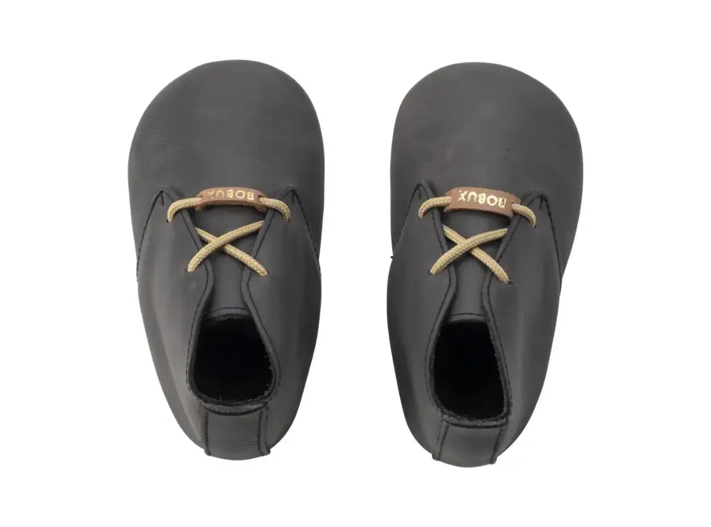 SOFT SOLE SHOE - DESERT LACE CHARCOAL