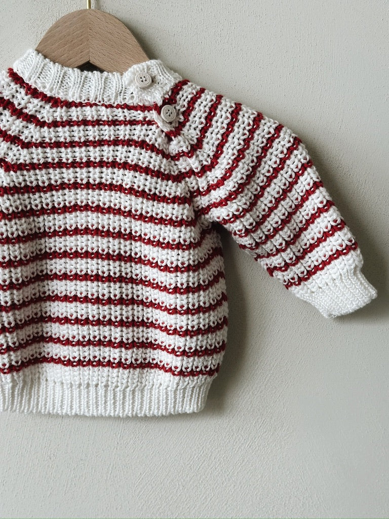 KNITTED SWEATER - stripes
