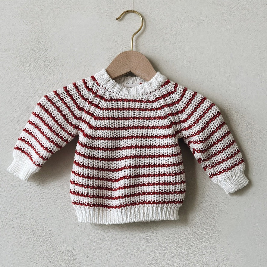 KNITTED SWEATER - stripes
