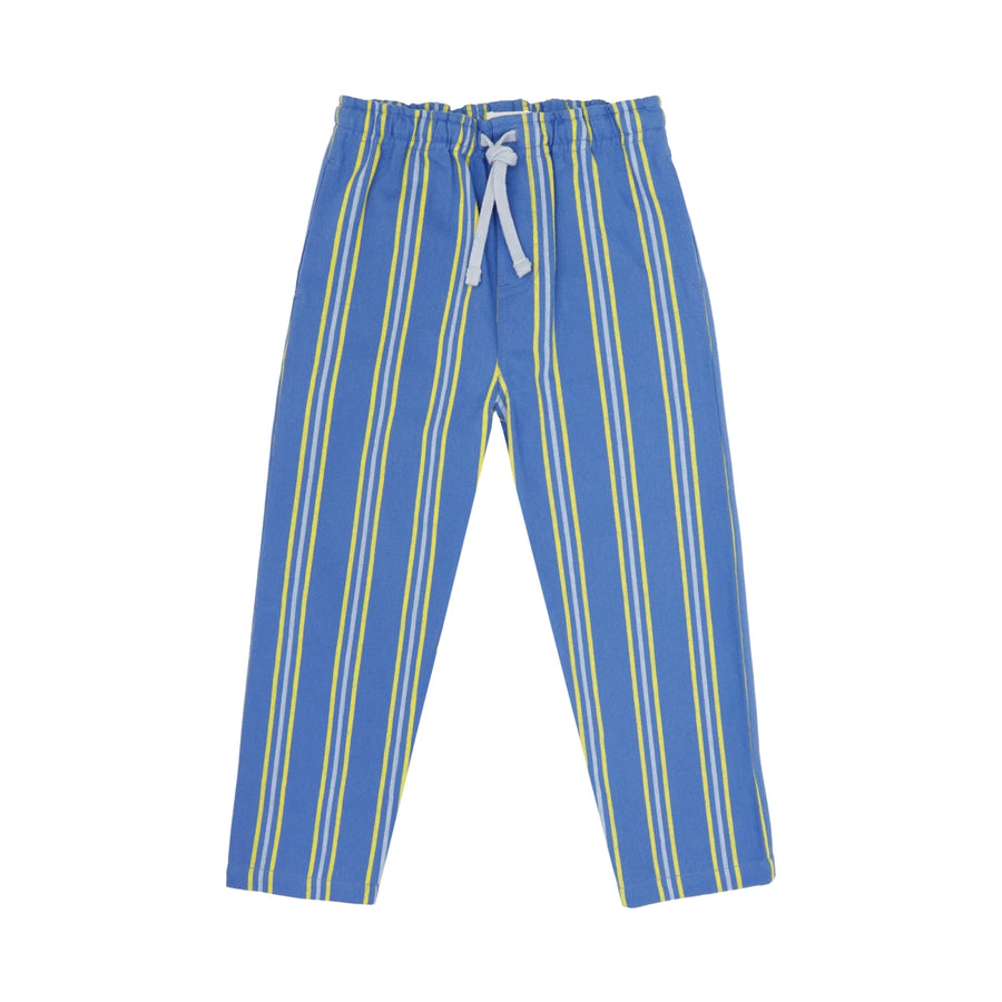 Kick stripe pants - Cobalt blue stripe