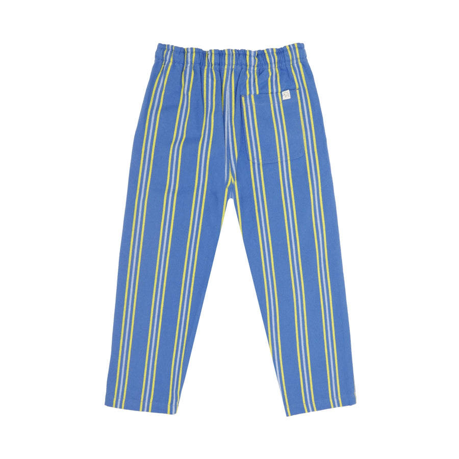 Kick stripe pants - Cobalt blue stripe