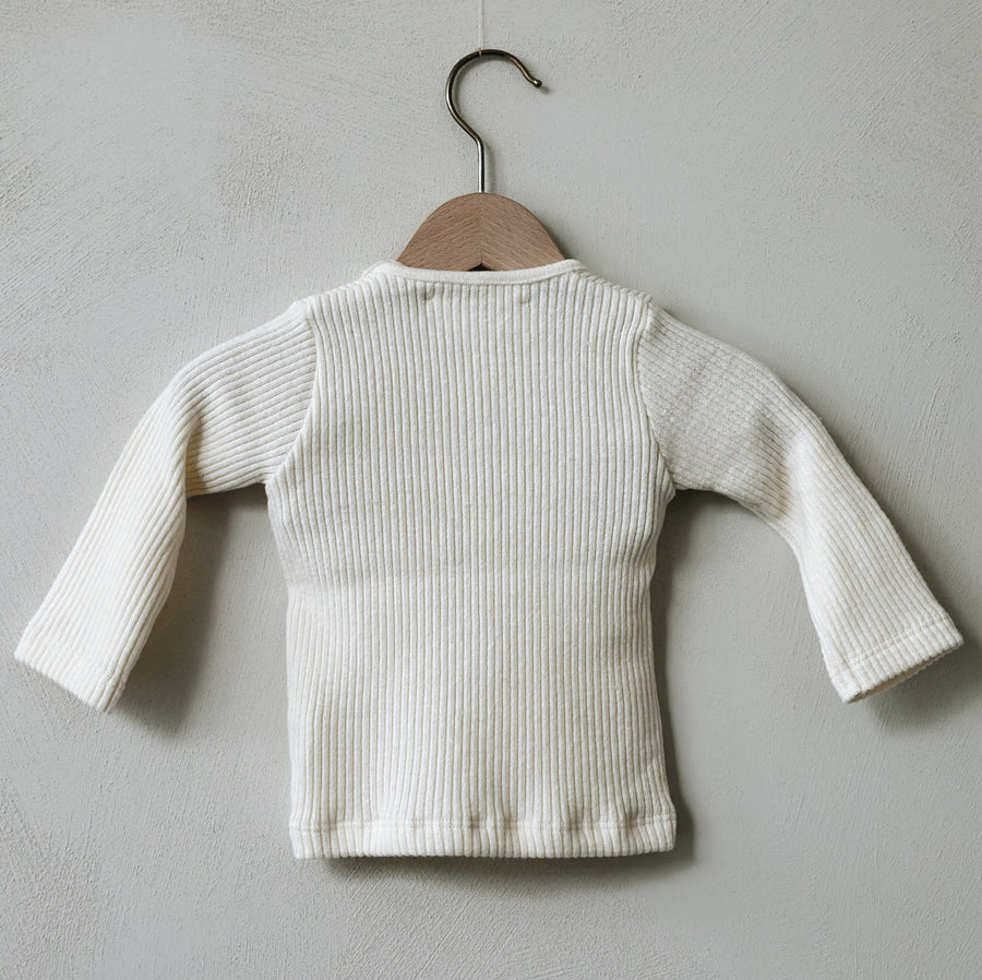 JERSEY SOFT RIBBED SHIRT - 6m