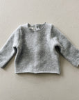 WOOL SWEATER - LIGHT GREY