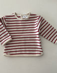 RED STRIPES SWEATER - BABY & KIDS