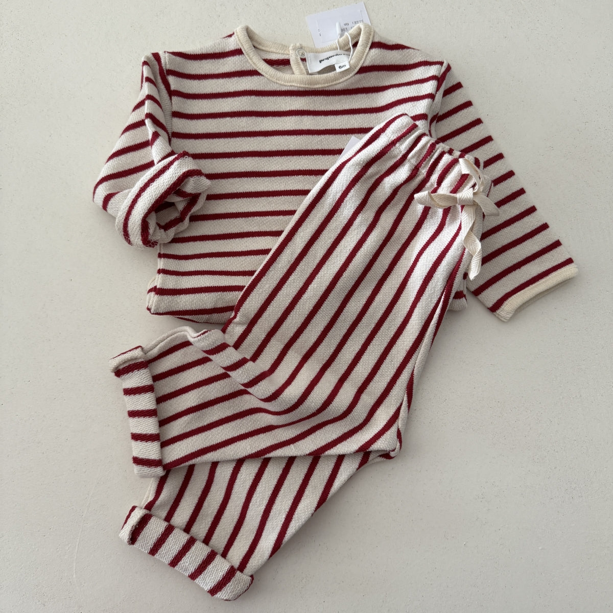 RED STRIPES SWEATER - BABY &amp; KIDS