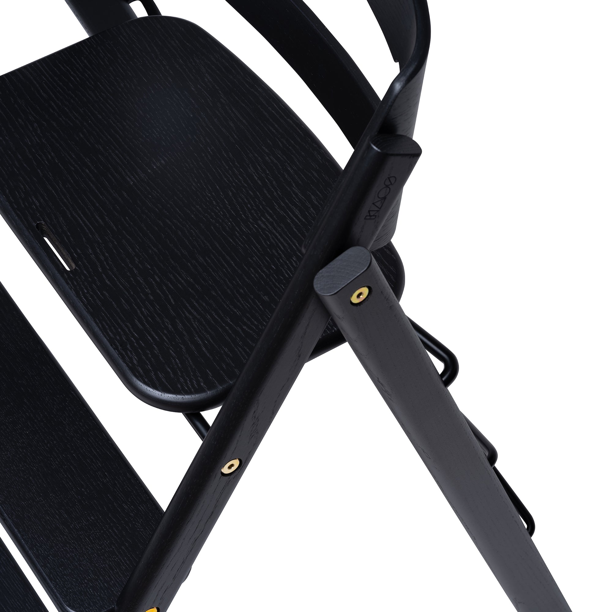 Klapp High Chair zwart
