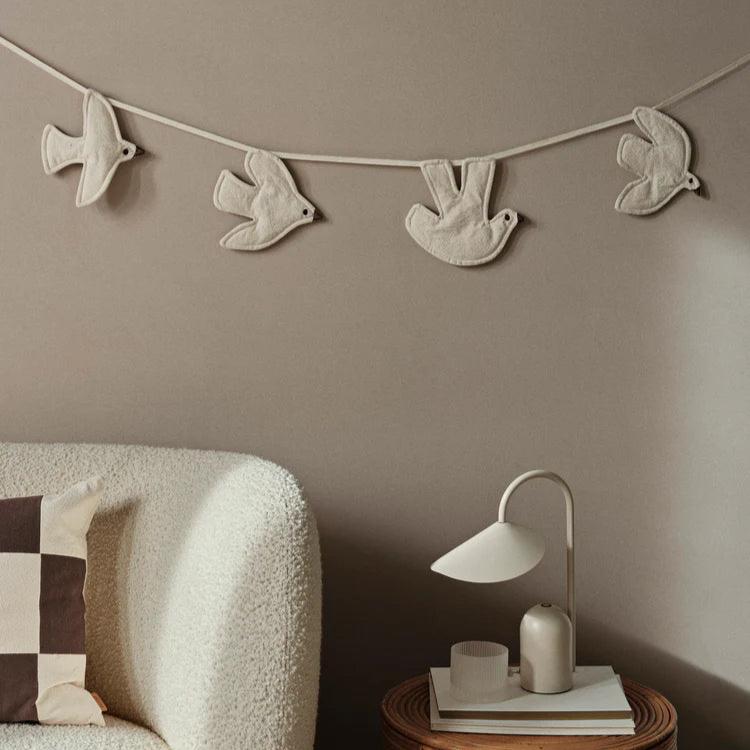 SWIF BIRD GARLAND - UNDYED